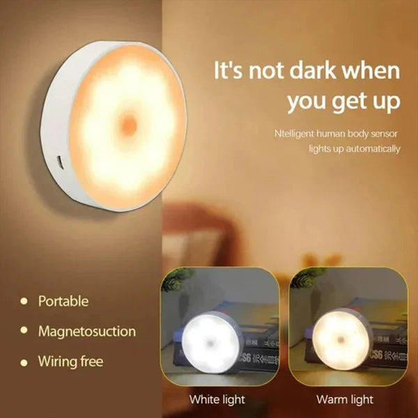 PathGlow Motion Sensor LED Light | USB Rechargeable for Cabinets & Stairs - Veloxa