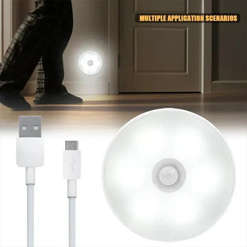 PathGlow Motion Sensor LED Light | USB Rechargeable for Cabinets & Stairs - Veloxa