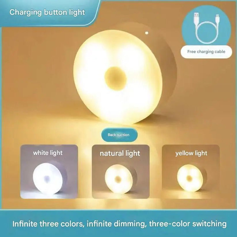 PathGlow Motion Sensor LED Light | USB Rechargeable for Cabinets & Stairs - Veloxa
