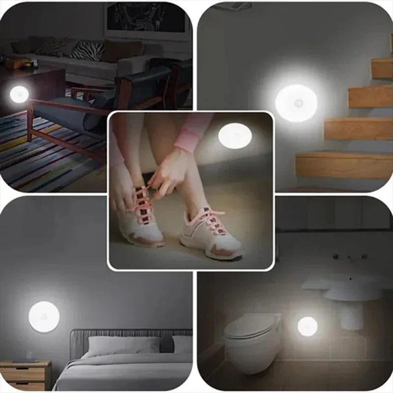 PathGlow Motion Sensor LED Light | USB Rechargeable for Cabinets & Stairs - Veloxa